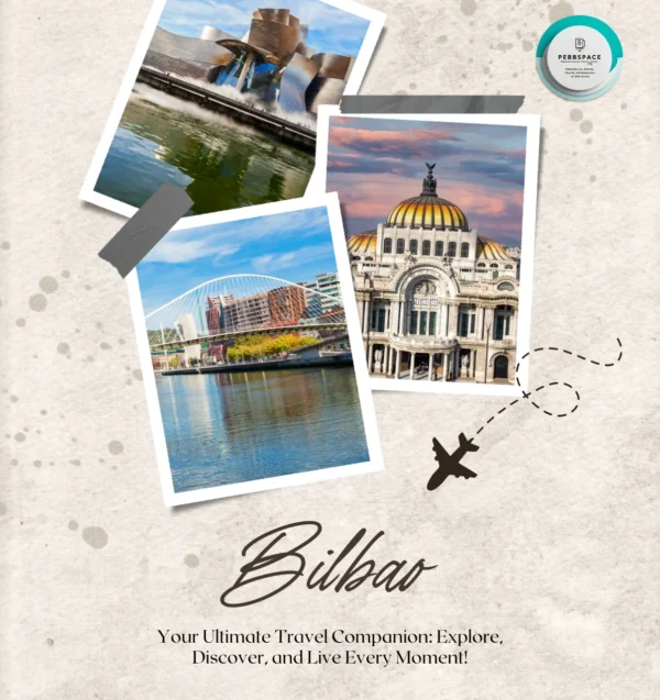 Bilbao's stunning cityscape featuring the Guggenheim Museum, historic architecture, and scenic riverside views in Spain.