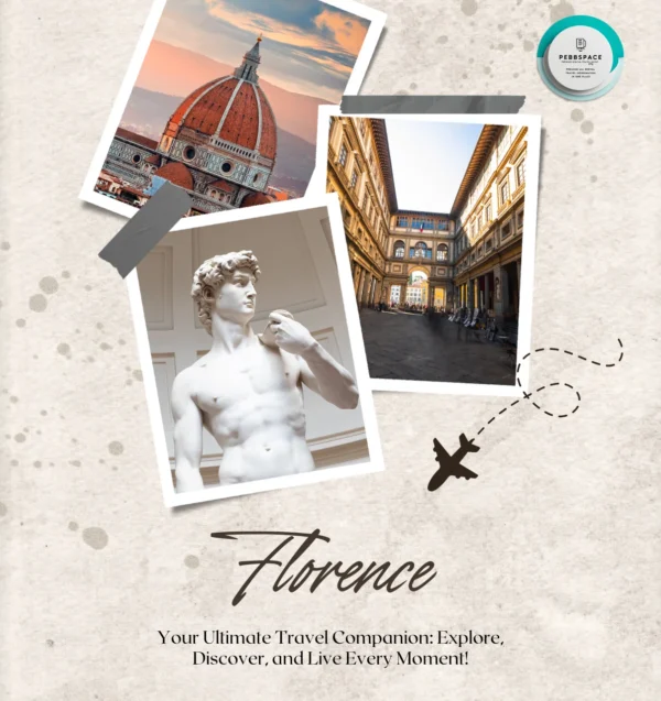 Florence cityscape featuring the iconic Duomo, Ponte Vecchio, and Renaissance architecture in the heart of Tuscany, Italy.