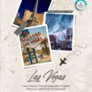 Dynamic collage showcasing Las Vegas highlights: iconic Welcome sign, glittering Strip at night, and vibrant city attractions.